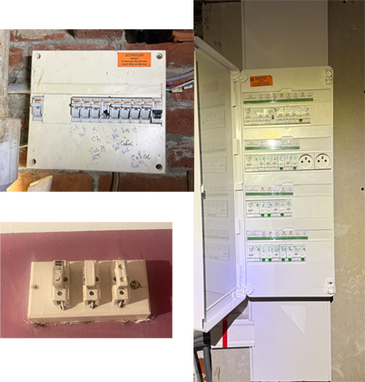 Rénovation totale d&rsquo;une installation électrique des années 1970